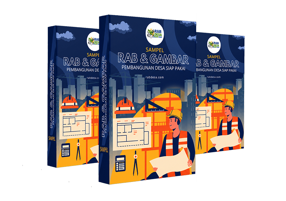 Download gratis Free Sample Produk Contoh RAB dan Gambar Infrastruktur Desa