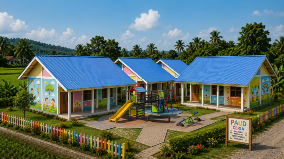 RAB dan Gambar Gedung PAUD