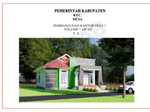 Gambar desain kantor desa