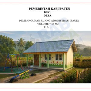 Gambar ruang administrasi PAUD untuk bangunan sekolah