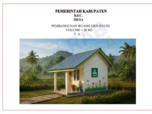Gambar ruang UKS PAUD untuk fasilitas kesehatan anak