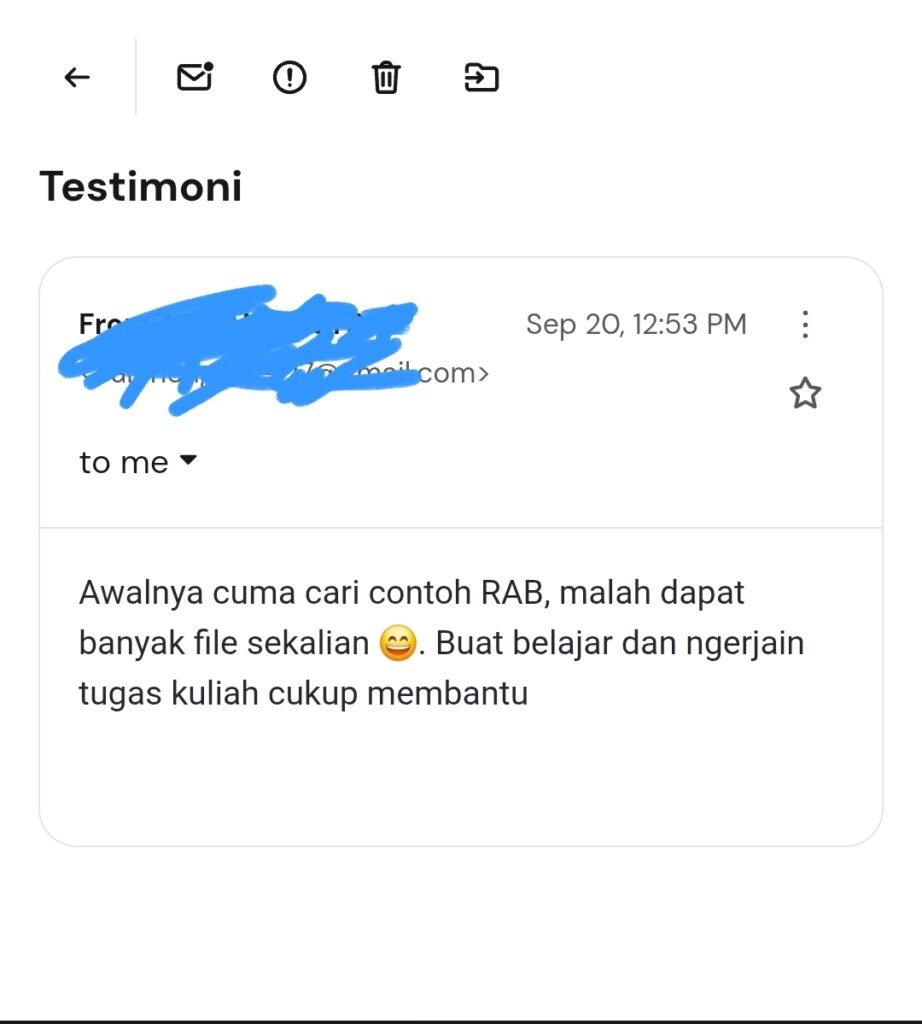 Testimoni pelanggan RABDESA.COM tentang RAB dan gambar pembangunan desa